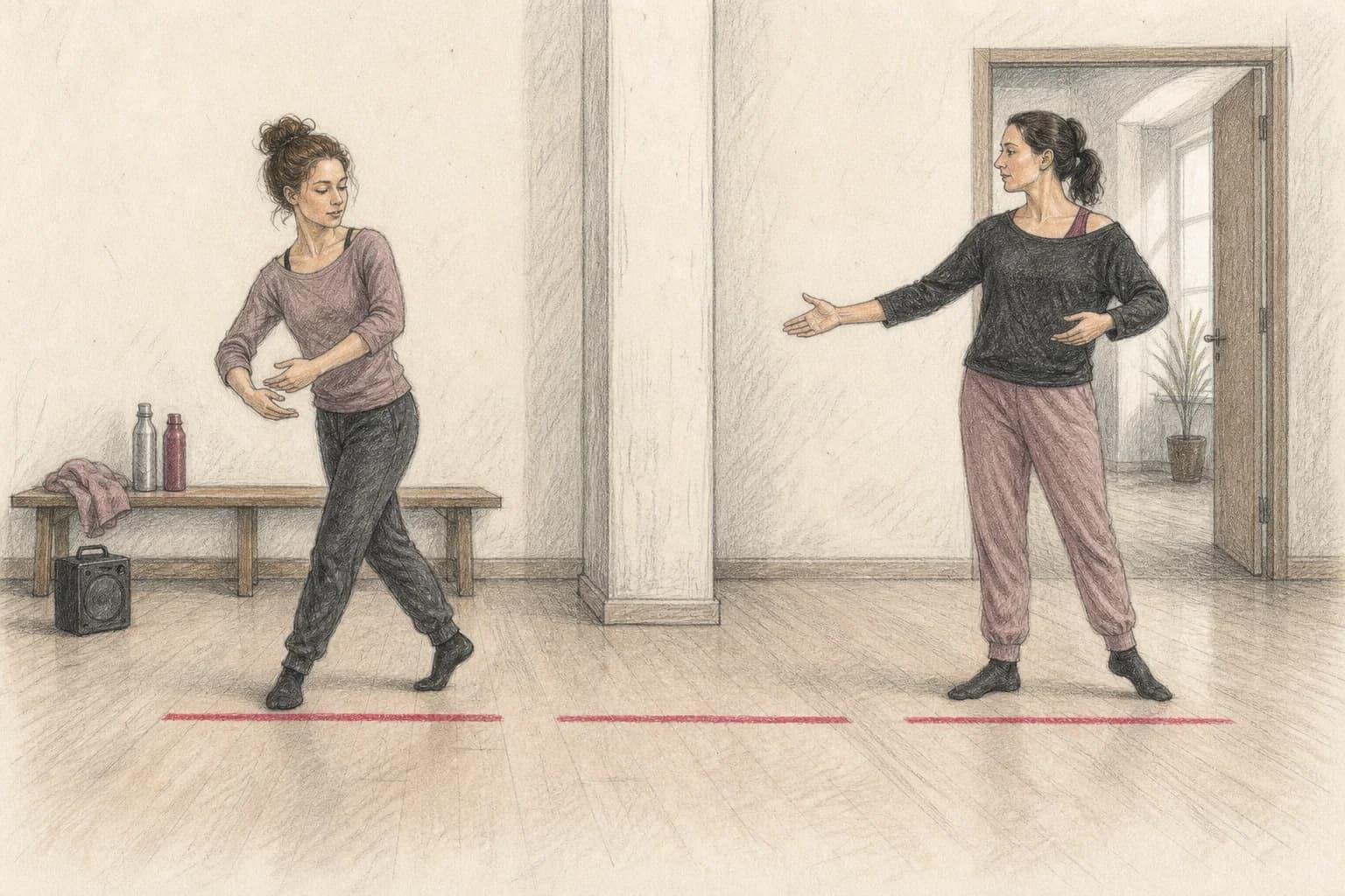 Illustrazione di una sequenza provata come tre brevi blocchi collegati invece di una lunga catena