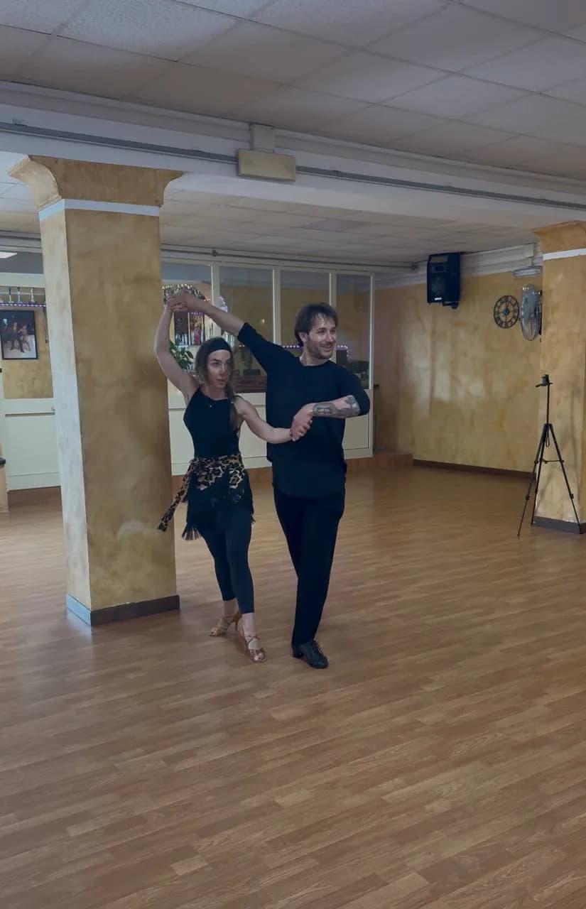 Lezione Pro-Am con un professionista e un’allieva