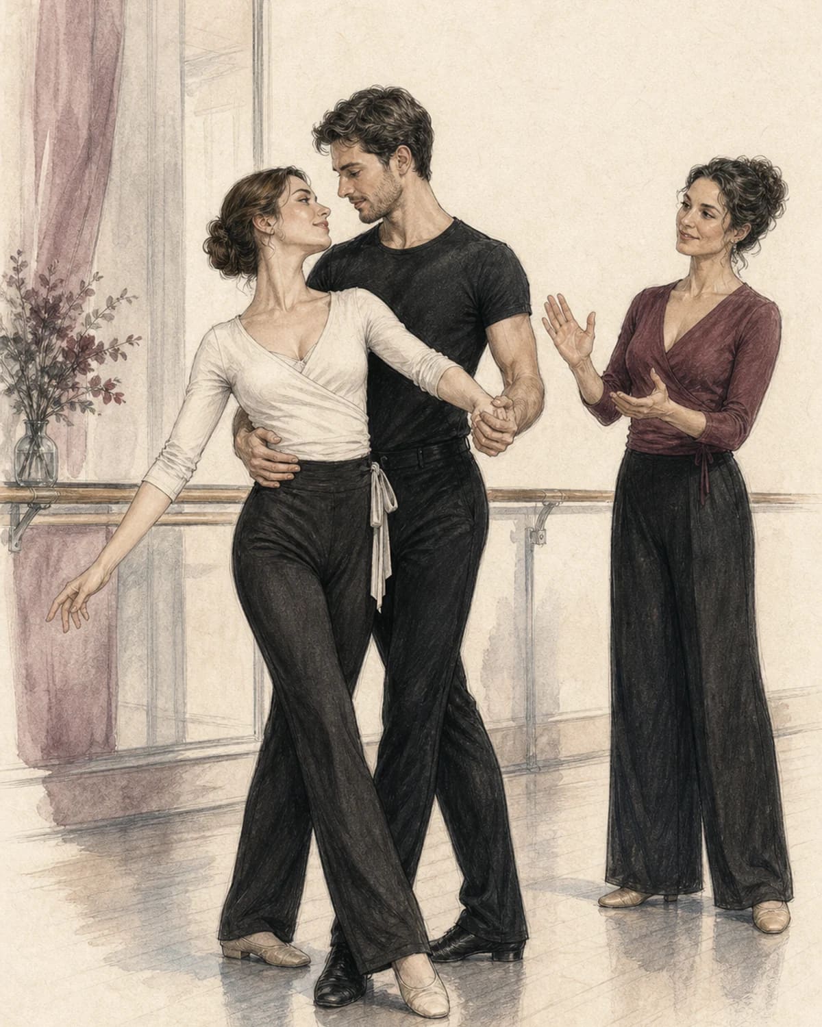 Dip, prese e sollevamenti nel primo ballo: quando evitarli — New Art&Motion Academy