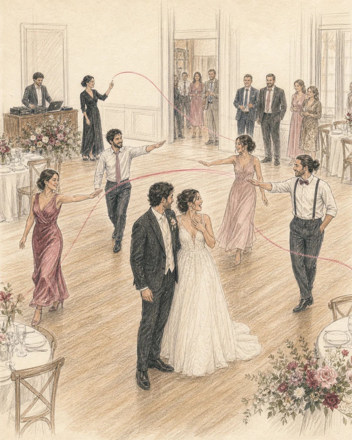 Flash mob al matrimonio: organizzazione, prove, musica e spazio — New Art&Motion Academy