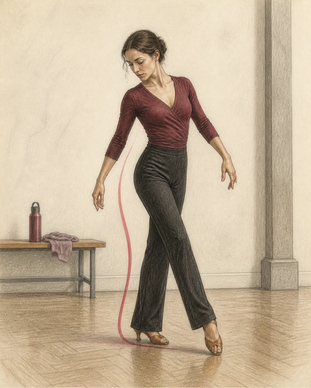 Movimento dei fianchi nella Rumba: parte dal peso — New Art&Motion Academy