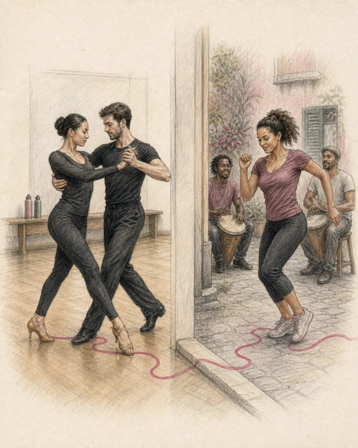 Samba sportiva e Samba brasiliana: cosa cambia — New Art&Motion Academy
