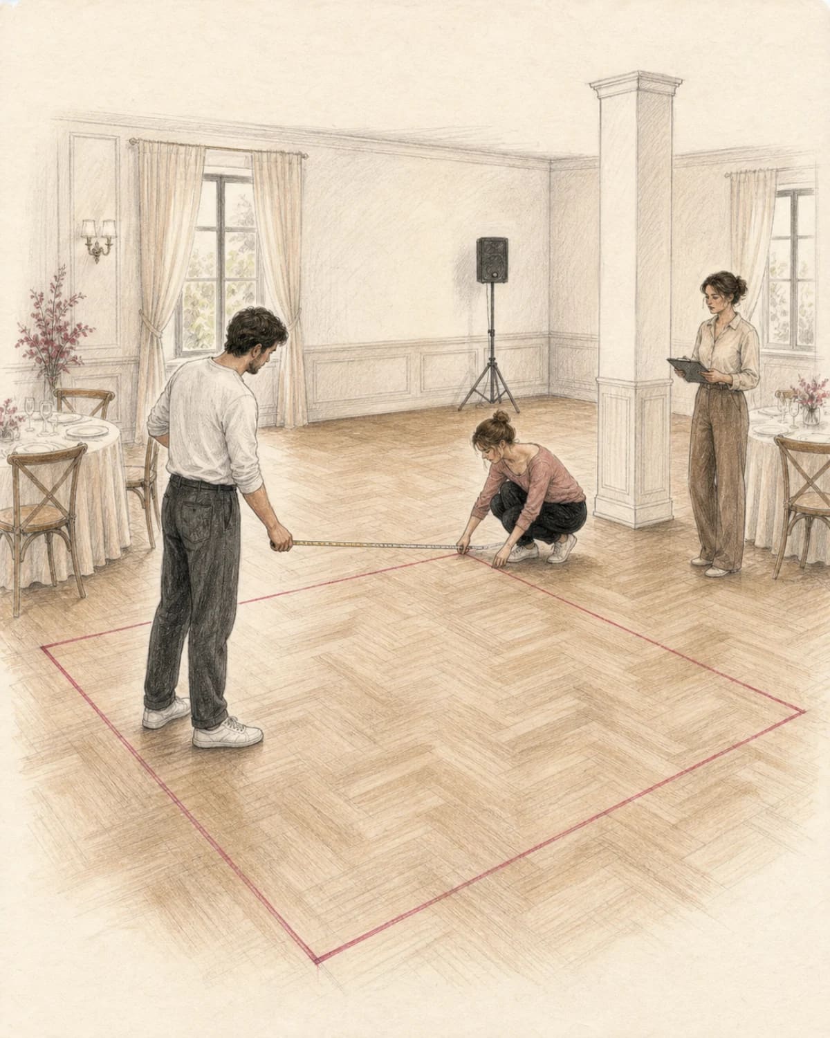 Quanto spazio serve per il primo ballo? Misure e calcolatore — New Art&Motion Academy