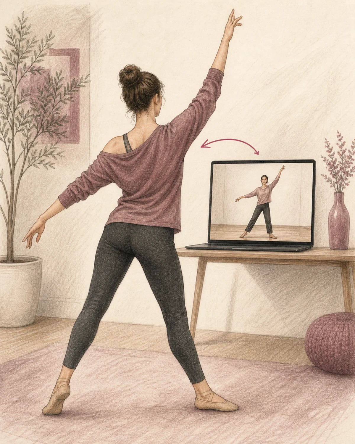 Destra e sinistra nei video di danza: effetto specchio — New Art&Motion Academy